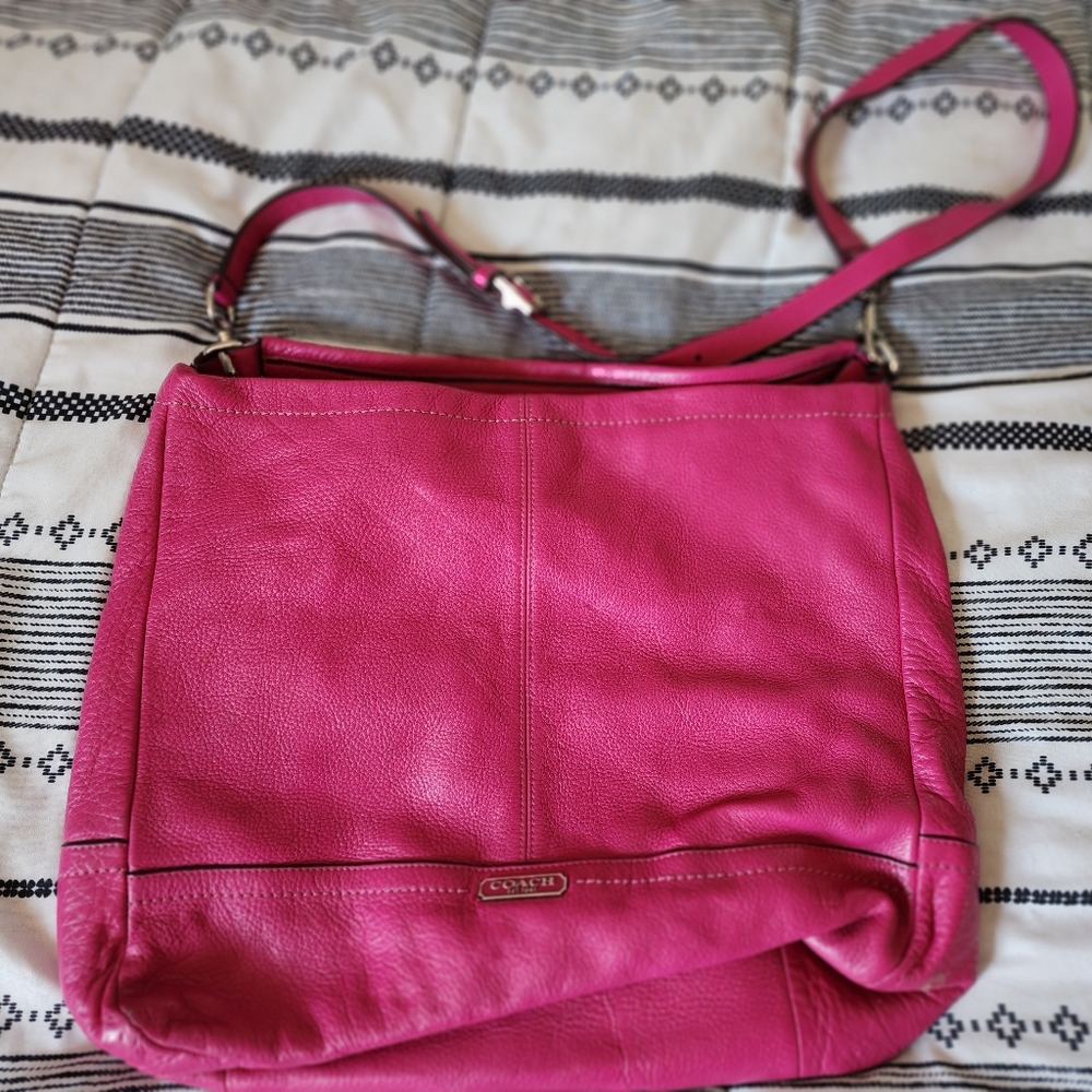 Pink Coach bag